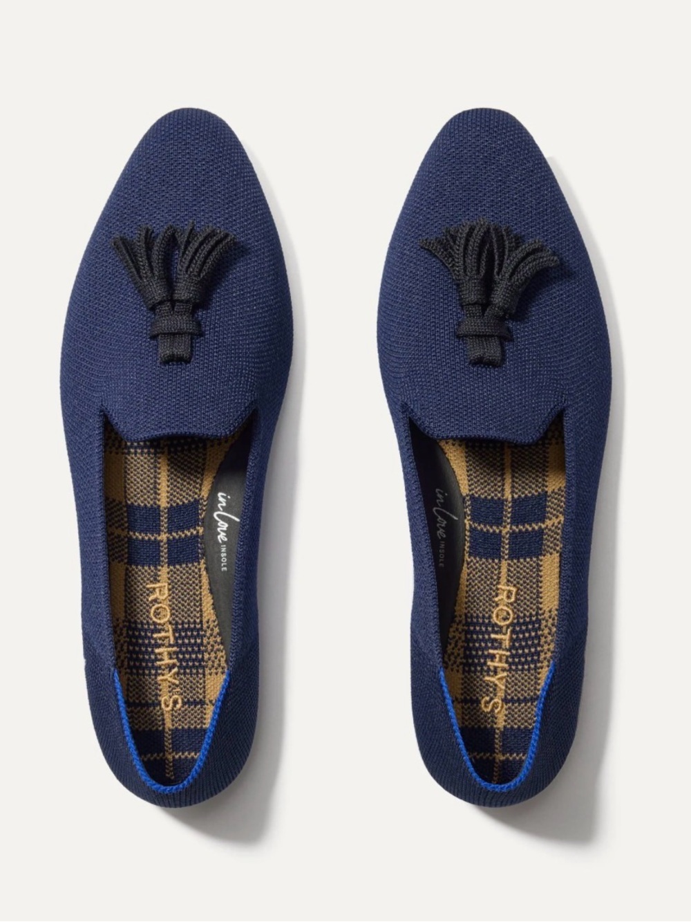 NIB Rothy’s The Almond Tassel Loafer Size 7
